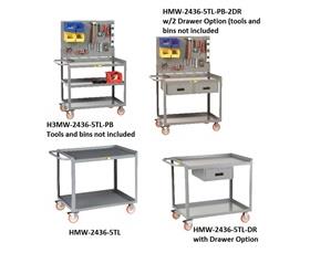 ALL-WELDED MOBILE WORKSTATIONS