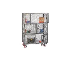 6 DOOR MOBILE STORAGE LOCKER