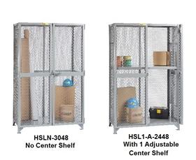 ALL-WELDED STORAGE LOCKERS