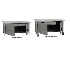 ALL-WELDED CABINET WORKBENCHES - HEAVY-DUTY