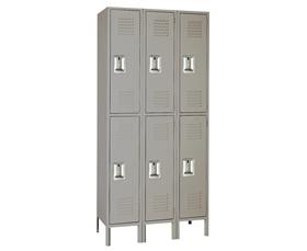 DOUBLE TIER STEEL LOCKERS