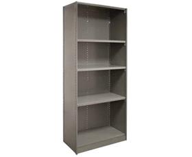 BEADED POST INDUSTRIAL CLIP SHELVING