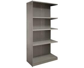 BEADED POST INDUSTRIAL CLIP SHELVING