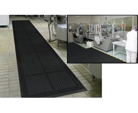 HOG HEAVEN III® DRAINABLE MODULAR TILES &amp; LINKABLE MATS