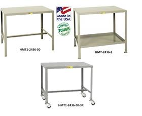 ALL-WELDED STEEL TOP MACHINE TABLES