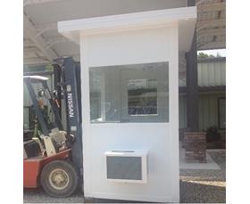 QUICKSHIP GUARDBOOTH WITH THRU-WALL HVAC