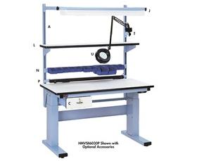 ELECTRIC HEIGHT ADJUSTABLE WORKBENCHES