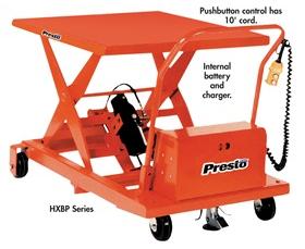 PRESTO PORTABLE ELECTRIC SCISSOR LIFTS  