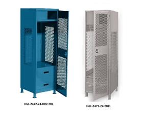 ALL WELDED HEAVY DUTY GEAR LOCKERS