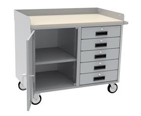 HEAVY DUTY MOBILE CABINET WORKBENCHES