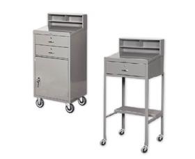 ENCLOSED &amp; OPEN LEG MOBILE SHOP DESKS
