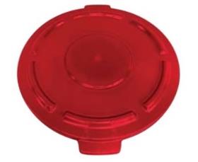 CRUSADER ROUND TRASH CANS - LIDS &amp; DOLLY