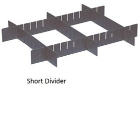 DIVIDERS FOR CONDUCTIVE DIVIDABLE GRID CONTAINER