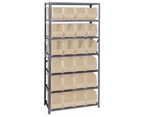 GIANT OPEN HOPPER BIN STORAGE SYSTEM