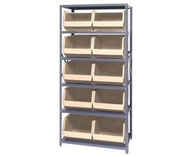 GIANT OPEN HOPPER BIN STORAGE SYSTEM