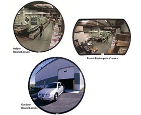 CONVEX WIDE ANGLE SAFETY &amp; SECURITY MIRRORS