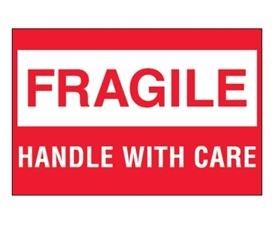 SHIPPING AND CAUTION LABELS