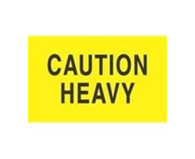 SHIPPING AND CAUTION LABELS