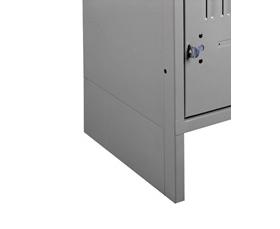 TENNSCO LOCKER ACCESSORIES - FRONT AND END BASE COVERS