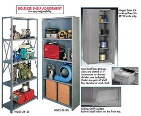 TENNSCO Q-LINE INDUSTRIAL SHELVING