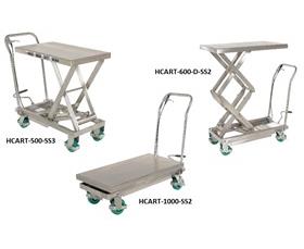 STAINLESS STEEL SCISSOR CARTS