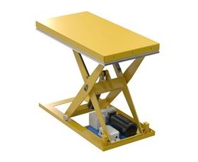 WORK STATION ELECTRIC HYDRAULIC SCISSOR TABLES WITH INTERNAL POWER UNIT