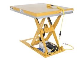 WORK STATION ELECTRIC HYDRAULIC SCISSOR TABLES WITH INTERNAL POWER UNIT