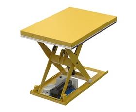 WORK STATION ELECTRIC HYDRAULIC SCISSOR TABLES WITH INTERNAL POWER UNIT