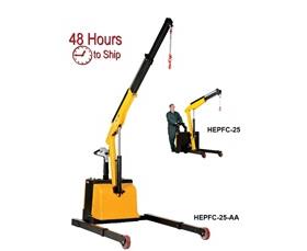 ELECTRIC POWERED FLOOR CRANES