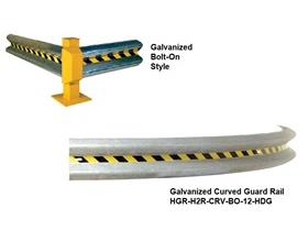 GALVANIZED BOLT-ON GUARD RAIL