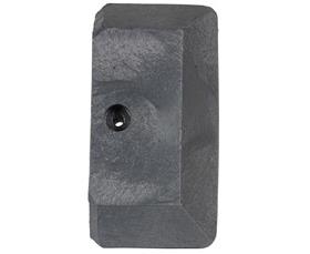 BRACKETS AND END CAPS FOR GUARD RAILS