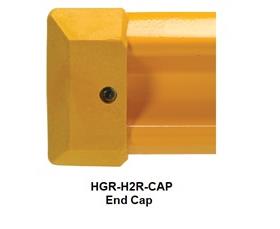 BRACKETS AND END CAPS FOR GUARD RAILS