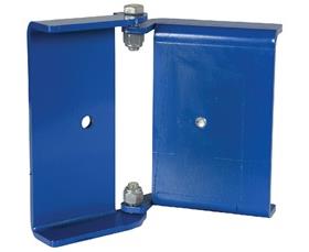 BRACKETS AND END CAPS FOR GUARD RAILS