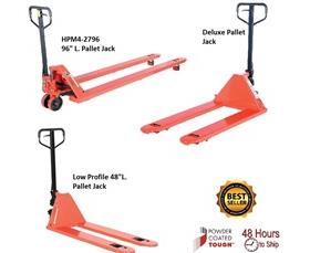 DELUXE &amp; LOW-PROFILE PALLET JACKS