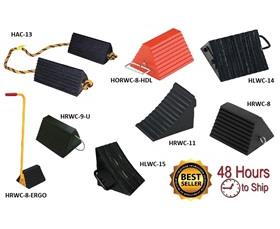 RUBBER WHEEL CHOCKS