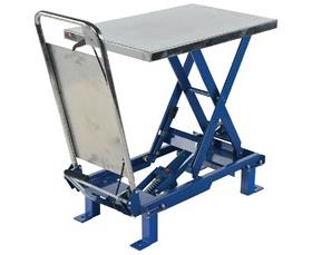 FOOT PUMP SCISSOR LIFT TABLES