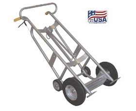 ALUMINUM DRUM TRUCK WITH HAND BRAKE