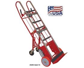 HEAVY DUTY AUTO REWIND RATCHET APPLIANCE TRUCK WITH SWIVEL CASTERS