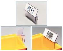 BIN•CLIP™ LABEL HOLDER