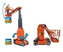 DRIVABLE VERTICAL MAST LIFT