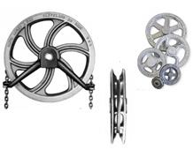 DAVID ROUND CHAIN SHEAVES & LOAD WHEELS