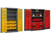 16 GAUGE CABINETS WITH HOOK-ON-BINS® AND SHELVES