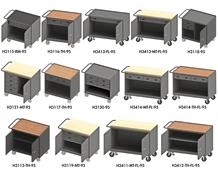 36/48" W MOBILE BENCH CABINETS