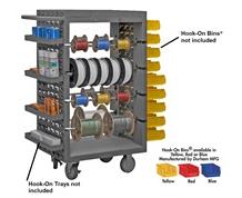 MOBILE WIRE SPOOL RACK
