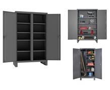 12 GAUGE HEAVY DUTY STORAGE CABINETS