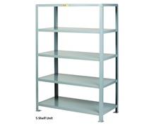 ALL-WELDED HEAVY-DUTY STEEL SHELVING