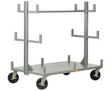 ALL-WELDED PORTABLE BAR & PIPE TRUCK