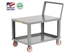 ADJUSTABLE HEIGHT SHELF TRUCK