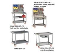 ALL-WELDED MOBILE WORKSTATIONS