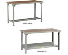 ALL-WELDED STEEL WORKBENCHES WITH HARDBOARD TOP